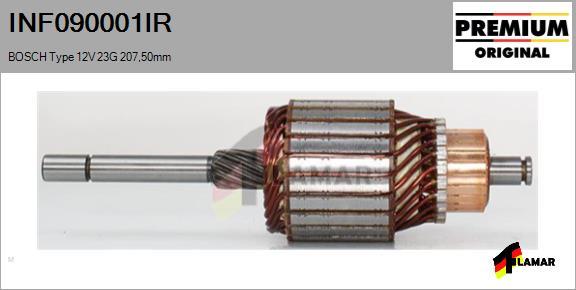 FLAMAR INF090001IR - Enkurs, Starteris adetalas.lv