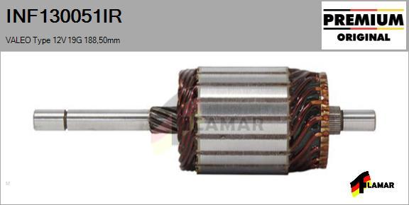 FLAMAR INF130051IR - Enkurs, Starteris adetalas.lv