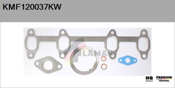 FLAMAR KMF120037KW - Montāžas komplekts, Kompresors adetalas.lv