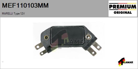 FLAMAR MEF110103MM - Komutators, Aizdedzes sistēma adetalas.lv