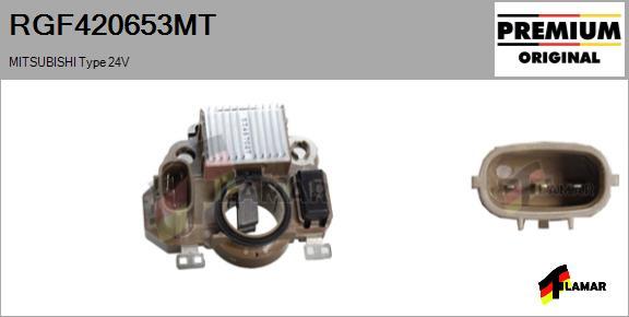 FLAMAR RGF420653MT - Ģeneratora sprieguma regulators adetalas.lv