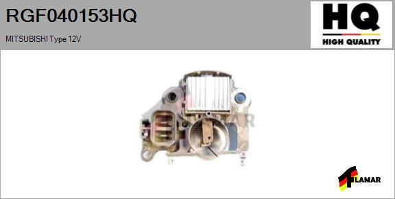 FLAMAR RGF040153HQ - Ģeneratora sprieguma regulators adetalas.lv