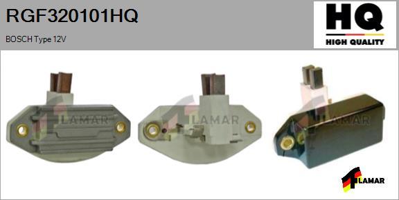 FLAMAR RGF320101HQ - Ģeneratora sprieguma regulators adetalas.lv