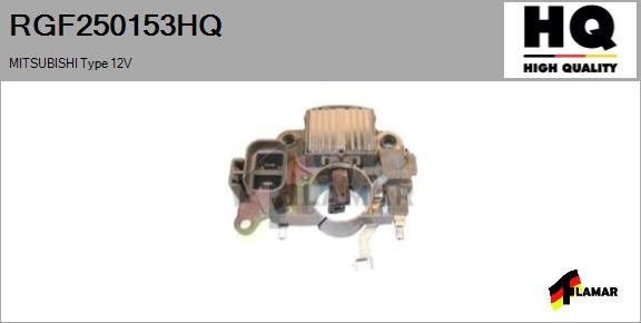 FLAMAR RGF250153HQ - Ģeneratora sprieguma regulators adetalas.lv