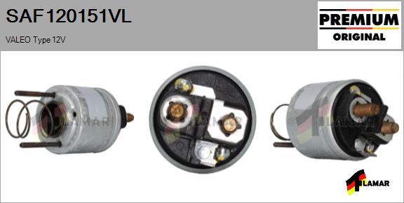 FLAMAR SAF120151VL - Ievilcējrelejs, Starteris adetalas.lv