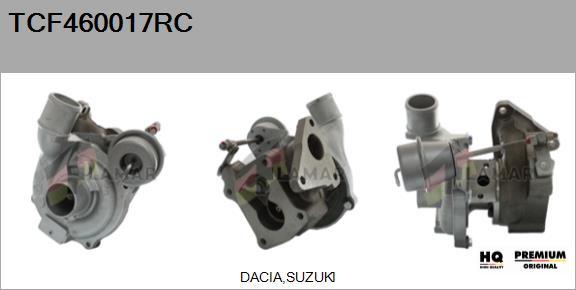 FLAMAR TCF460017RC - Kompresors, Turbopūte adetalas.lv