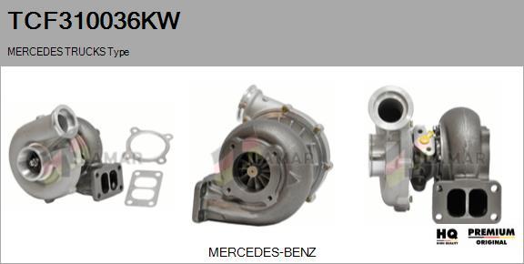 FLAMAR TCF310036KW - Kompresors, Turbopūte adetalas.lv