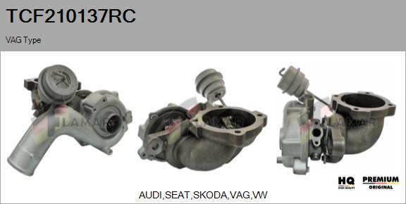 FLAMAR TCF210137RC - Kompresors, Turbopūte adetalas.lv