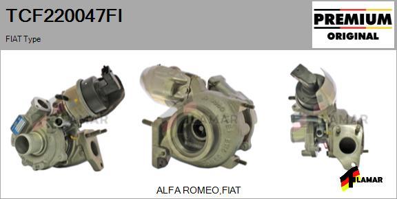 FLAMAR TCF220047FI - Kompresors, Turbopūte adetalas.lv