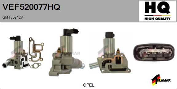 FLAMAR VEF520077HQ - Izpl. gāzu recirkulācijas vārsts adetalas.lv
