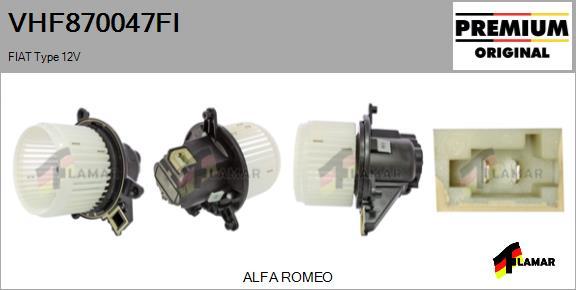 FLAMAR VHF870047FI
 - Salona ventilators adetalas.lv