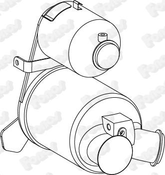 Fonos 93298 - Nosēdumu / Daļiņu filtrs, Izplūdes gāzu sistēma adetalas.lv