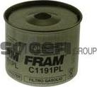 FRAM C1191PL - Degvielas filtrs adetalas.lv