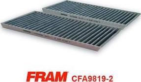 FRAM CFA9819-2 - Filtrs, Salona telpas gaiss adetalas.lv