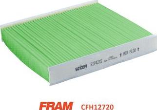 FRAM CFH12699 - Filtrs, Salona telpas gaiss adetalas.lv