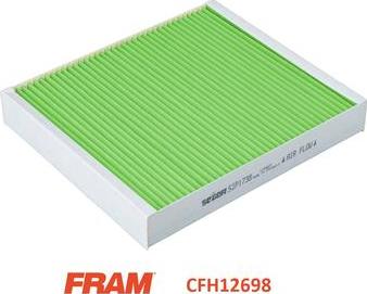 FRAM CFH12698 - Filtrs, Salona telpas gaiss adetalas.lv