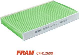 FRAM CFH12709 - Filtrs, Salona telpas gaiss adetalas.lv