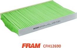 FRAM CFH12704 - Filtrs, Salona telpas gaiss adetalas.lv