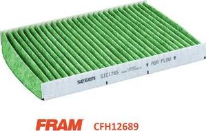 FRAM CFH12706 - Filtrs, Salona telpas gaiss adetalas.lv