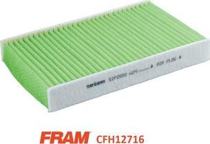 FRAM CFH12725 - Filtrs, Salona telpas gaiss adetalas.lv