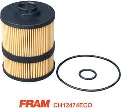 FRAM CH12474ECO - Eļļas filtrs adetalas.lv