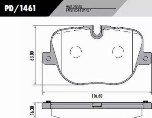 Meyle MBP1733 - Bremžu uzliku kompl., Disku bremzes adetalas.lv