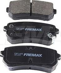 FREMAX FBP-1485 - Bremžu uzliku kompl., Disku bremzes adetalas.lv