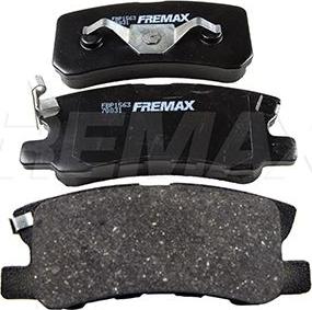 FREMAX FBP-1563 - Bremžu uzliku kompl., Disku bremzes adetalas.lv