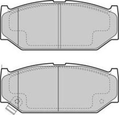 R Brake RB2045-207 - Bremžu uzliku kompl., Disku bremzes adetalas.lv