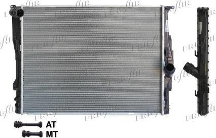 Frigair 0102.3125 - Radiators, Motora dzesēšanas sistēma adetalas.lv