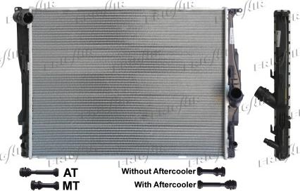 Frigair 0102.3126 - Radiators, Motora dzesēšanas sistēma adetalas.lv