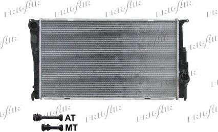 Frigair 0102.3127 - Radiators, Motora dzesēšanas sistēma adetalas.lv