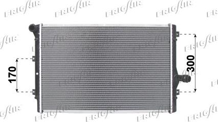 Frigair 0110.3066 - Radiators, Motora dzesēšanas sistēma adetalas.lv