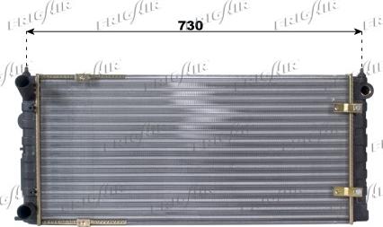 Frigair 0110.3085 - Radiators, Motora dzesēšanas sistēma adetalas.lv