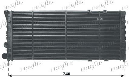 Frigair 0110.2031 - Radiators, Motora dzesēšanas sistēma adetalas.lv