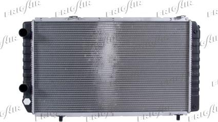 Frigair 0204.2031 - Radiators, Motora dzesēšanas sistēma adetalas.lv