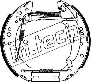 Fri.Tech. 16441 - Bremžu loku komplekts adetalas.lv