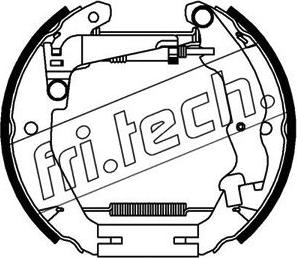 Fri.Tech. 16438 - Bremžu loku komplekts adetalas.lv