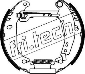 Fri.Tech. 16091 - Bremžu loku komplekts adetalas.lv