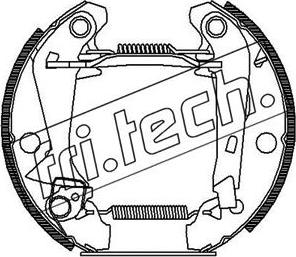 Fri.Tech. 16015 - Bremžu loku komplekts adetalas.lv