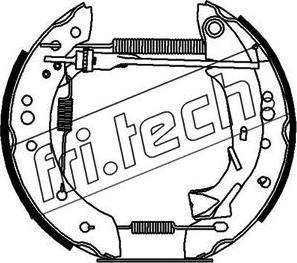 Fri.Tech. 16198 - Bremžu loku komplekts adetalas.lv