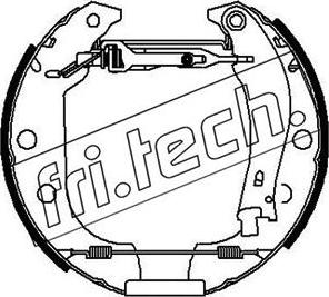 Fri.Tech. 16151 - Bremžu loku komplekts adetalas.lv