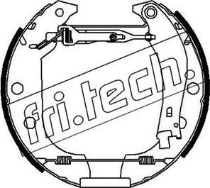 Fri.Tech. 16152 - Bremžu loku komplekts adetalas.lv