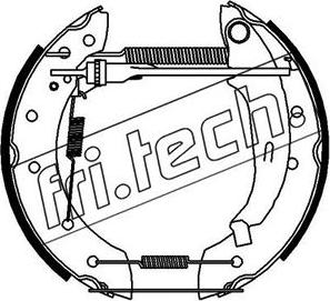 Fri.Tech. 16181 - Bremžu loku komplekts adetalas.lv