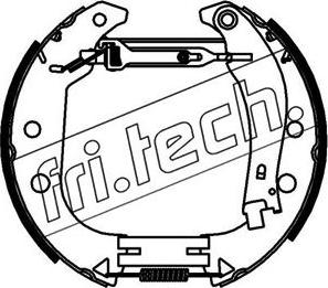 Fri.Tech. 16399 - Bremžu loku komplekts adetalas.lv