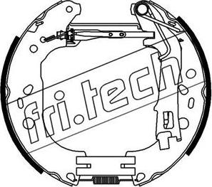 Fri.Tech. 16390 - Bremžu loku komplekts adetalas.lv