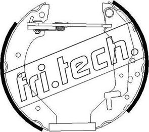 Fri.Tech. 16292 - Bremžu loku komplekts adetalas.lv