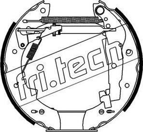 Fri.Tech. 16223 - Bremžu loku komplekts adetalas.lv