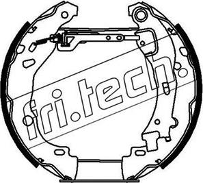 Fri.Tech. 16276 - Bremžu loku komplekts adetalas.lv