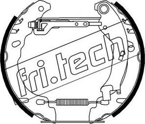 Fri.Tech. 16278 - Bremžu loku komplekts adetalas.lv